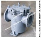 Auxiliary engine seawater pump inlet cylindrical seawater filter, freshwater