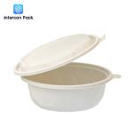 Food Packaging Eco Friendly Disposable Lunch Boxes Degradable Customized Size