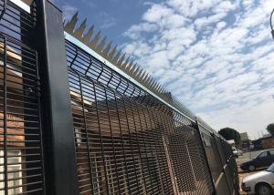 China Good Visibility 358 Welded 2x1.5m Anti Climb Mesh Fence Durable Commercial wholesale
