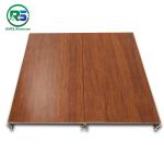 Home Decoration CE Wood Grain Aluminium Strip Ceiling Fireproof 0.6mm-1.2mm
