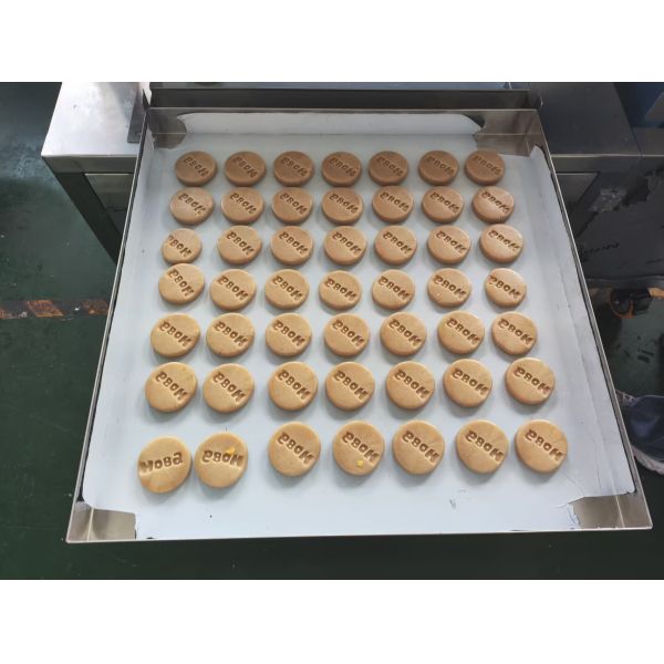 Automatic Encrusting Machine 10-50mm Product Size 1.75KW Custom Biscuits