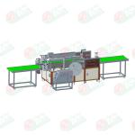 220V 500mm HVAC Filter Making Machine 10KW Continuous Edging