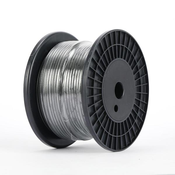 Smooth Surface Plastic Coated Stainless Steel Wire Rope / 304 316 Vinyl Covered