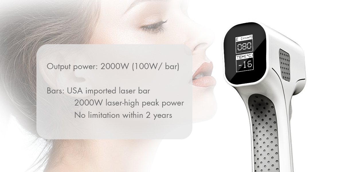 Ice Platinum 2000W 808Nm Diode Laser System Professional Painless Permanent Laser Hair Removal Machines