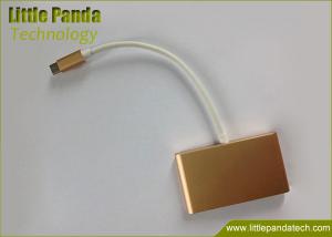 China 2016 Gold Plated 4 Ports Ethernet Hub USB 3.1 Type C Hub 4 Ports USB Hub wholesale