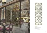 Stainless Steel Screen Partition Hotel Lobby Metal Designs Wall Decorative Panel
