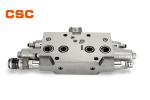 KOMATSU 200-7 Option Valve With 4 Valves , Excavator Hydraulic Parts