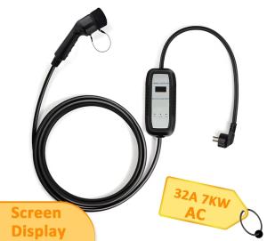 China TYPE2 32A 7KW Portable AC EV Charger Wallbox European Standard wholesale