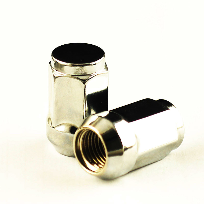 Chrome Steel Lug Nut M12x1.25 M12x1.5 M14x1.5 M14x1.25 Close End
