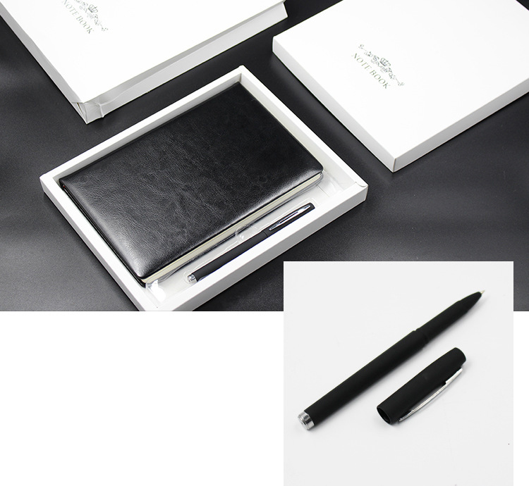 Customized Debossed Logo A5 Leather Notebook with Printed Design and 100 Inner Sheets