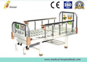 China Metal Punching Bed Surface Double Crank Children Hospital Baby Beds with 2 Functions (ALS-BB011) wholesale