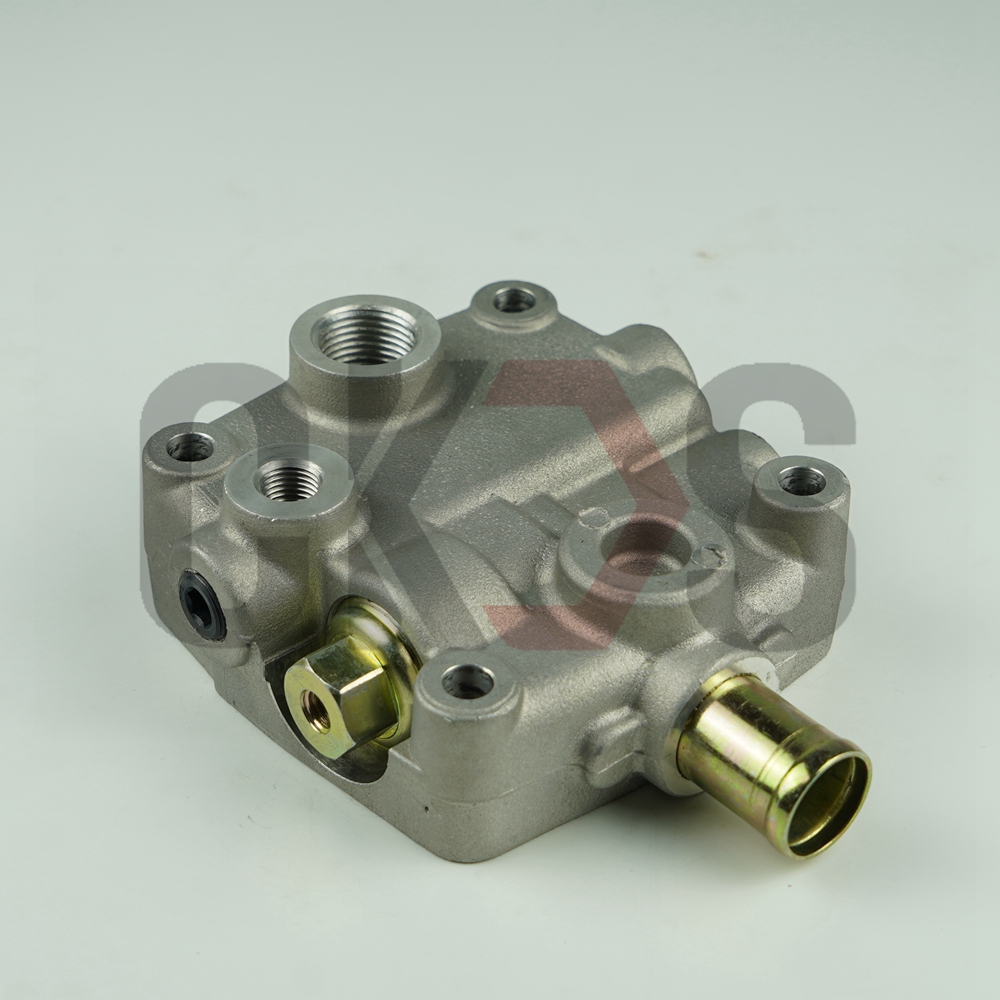 Hot Sale HCKSFS Truck Diesel Engine Air Brake Compressor Cylinder Head Upper for Hino 700 China P11C Engine Air Compressor
