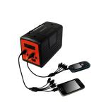 12V/13000mAh CE RoHS Home Solar Power Energy System Support Fan and TV