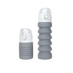 Silicone Folding Cup,Food-Grade Silicone Sport Portable Water Bottle Foldable
