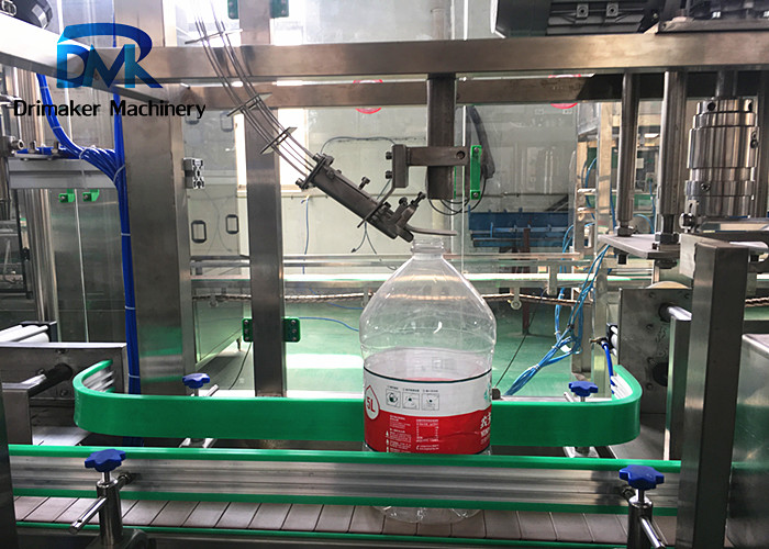 Energy Saving Safety Liquid Bottling Machine Rinsing Filling Capping