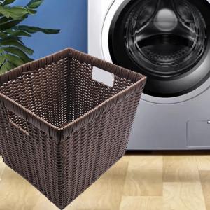China Bamboo Rattan Laundry Basket Hotel Guest Room Supplies Rattan Hamper wholesale