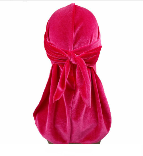 Customized Velvet Wave Durag Cap Bonnet for 360 Wave Headcover