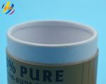Embossing Dia 155mm Paperboard Tube Packaging With PVC Window