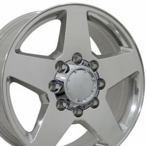 China Ct2072 20 Inch Polished Aluminum Wheels Set Of 4 Fit 8x180 Lug 2011-2020 Silverado Sierra wholesale