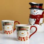 Creative Snowman Mug Ceramic Cup Household Milk Breakfast Coffee Cup
