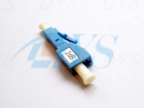 LC / UPC Plug Type Optical Fiber Attenuation Metal Ion Doped Fiber