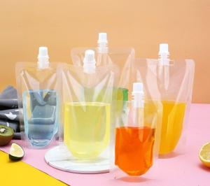 China Top quality storage plastic liquid milk /milk powder bags with spout wholesale