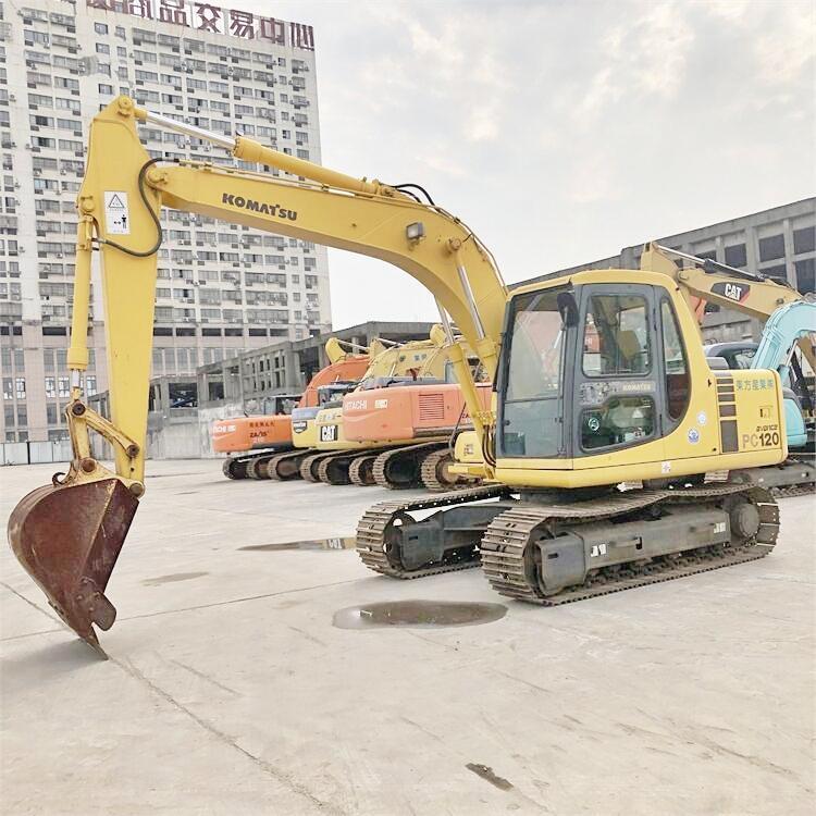 Japan Original 12 Ton Used Komatsu PC120 6E Excavator with 0.5m3 Bucket Capacity