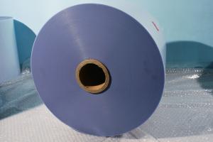 China 0.08mm High Thickness Glue Coating Pvc Coated Overlay wholesale