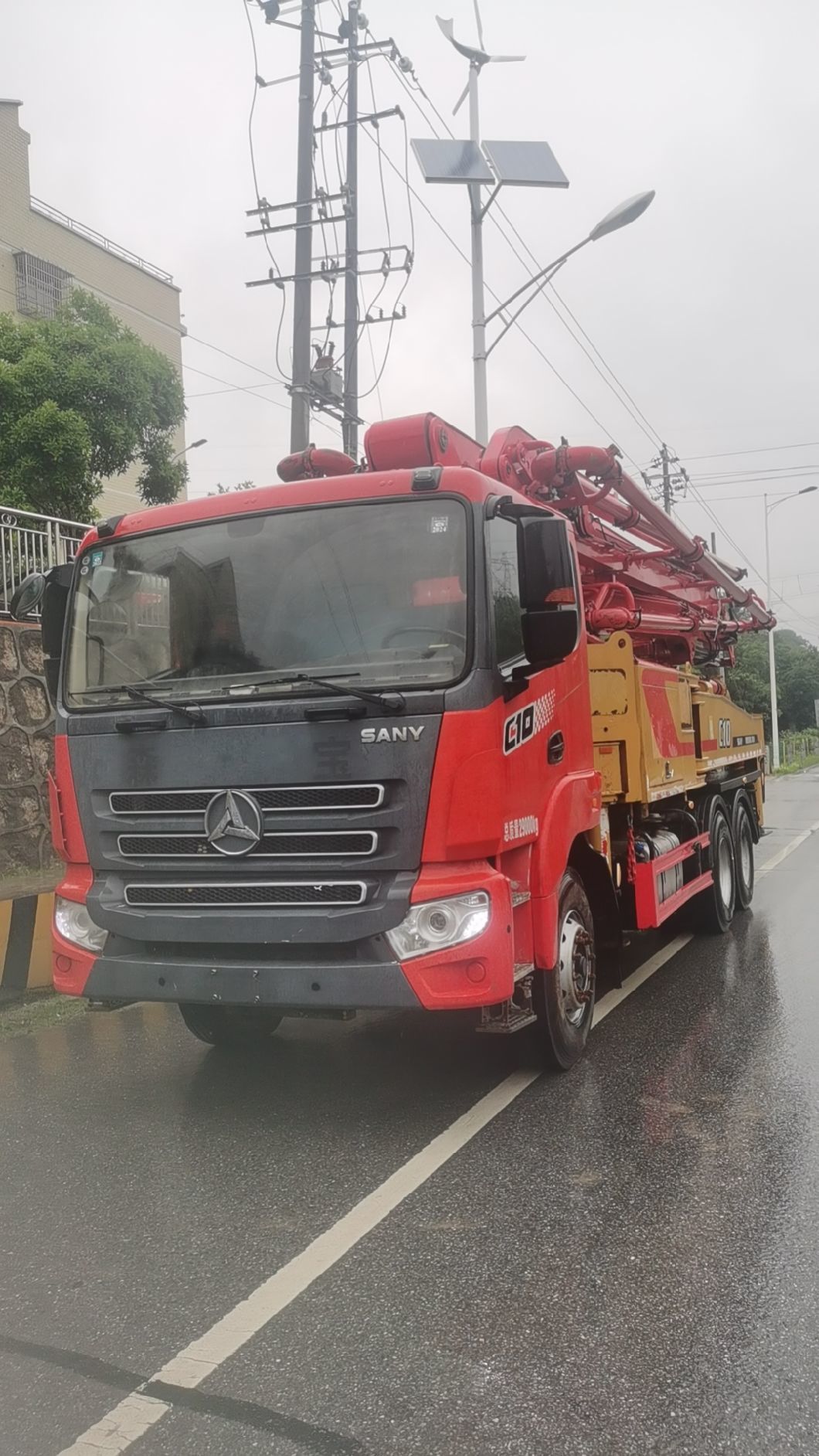 2021 Concrete Boom Pump 43m Heavy Equipment Used Concrete Pump Truck