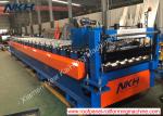 1220mm Coil Width Color Steel Roll Forming Machine For Roof Panel
