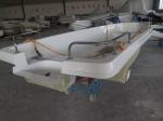 Deep Sea Fishing Boats Move Smoothly , 5m Long 4 Man Pontoon Boat For Fishing