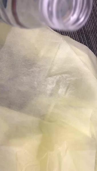 PP+PE Disposable Isolation Gown impervious knitted cuff disposable waterproof