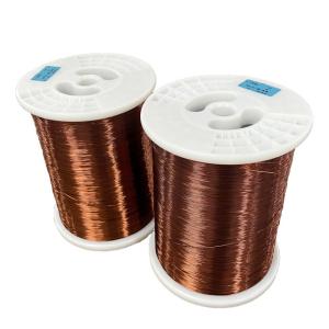 China High Theramal Polyurathane Enamelled Round Copper Wire Grade Three 0.04mm - 1.60mm Class 155 wholesale