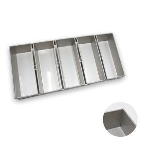 China Rk Bakeware China-Chicago Metallic Silicone Glazed 5 Strap Bread Pans Open Top wholesale
