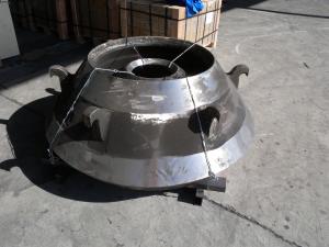 China Minyu MCC1300 Stone Crusher Parts Mantle And Concave High Manganse Mn13 Mn18 Mn22 wholesale