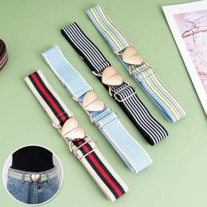 China Luxury Soft Fabric Web Belt 3.5cm Width For Women 115cm wholesale