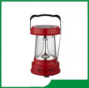 China FM & AM Solar led lantern / Solar lantern price / Solar led lantern light for camping with phone charger on sale