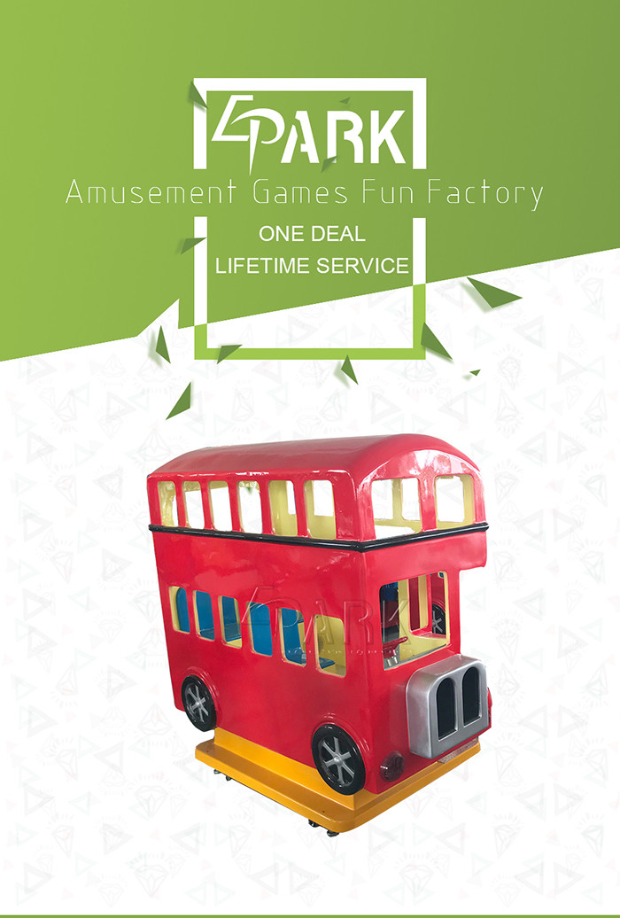 Mini Electric Bus Trackless Train Kiddy Ride Machine For Shopping Mall
