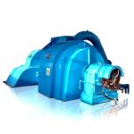 Hydroelectric Pelton Turbine Generator High Head Performance for Power