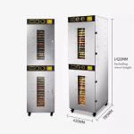 32 Trays 3.15kw Industrial Food Dehydrator Machine For Mango Beef Jerky