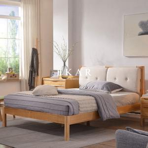 China Bed Frame Wood Modern Platform Bed wholesale