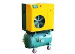 professional Electric Combined Screw Air Compressor 4kw - 11kw Air Cooling