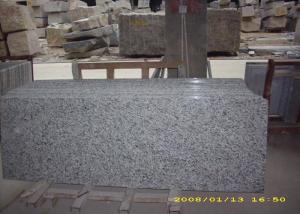 China Eased Edge White Granite Slab Countertops Granite Vanity Tops For Bathroom wholesale