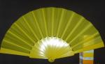 Promotional Heat Transfer / Silk Printing Plastic Folding Hand Fans With