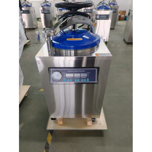 STV-H35 Top Loading Hand Wheel Quick Open Door Vertical Autoclave With Drying Time Setting