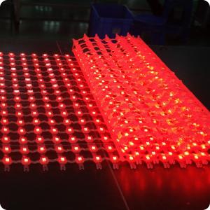 China P100 LED Grid Screen 50000 Hours Lifespan Outdoor Flexible Advertising Display wholesale