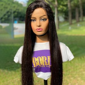 China Beauty Forever Straight 5x5 HD Lace Wig Pre Plucked Remy Human Hair Wig wholesale