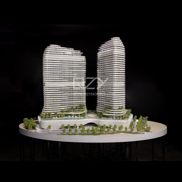 1：100 SAAS Tower Apartment Model 3D Printing Interior Decoration Physical Model For Display,Study