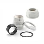 Water-proof Nylon66 pg cable gland with different thread size ,flat waserCable