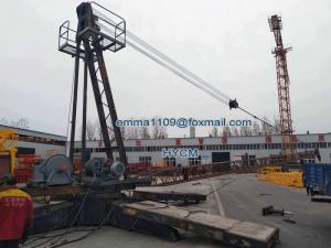 China Small QD1515 Roof Crane 3000kg Load to Remove Inner Potain Tower Cranes wholesale